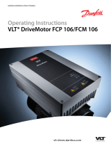 Danfoss VLT DriveMotor FCM 106 Operating Instructions Manual