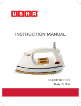 usha EI-3710 User manual