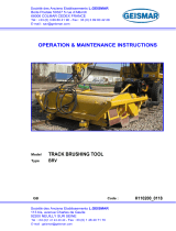 GEISMAR BRV Operation & Maintenance Instructions Manual