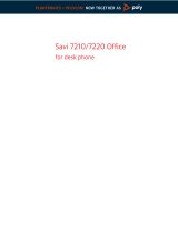 Poly Savi 7220 Office User manual