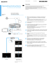 Sony FMP-X1 User manual