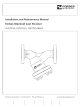 Forbes Marshall FMSTR34 Installation and Maintenance Manual