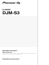 Pioneer DJM-S3 Owner's manual
