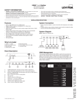 Leviton 41920-SP4 Installation guide