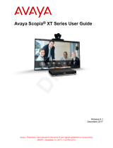 Avaya Scopia XT4300 User manual