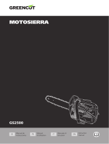 Greencut Motosierra GS2500 User manual