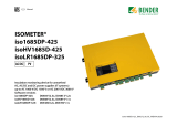 Bender ISOMETER iso1685DP-425 Owner's manual
