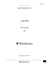 WesAudio Calypso User manual