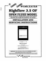 Worcester Highflow 3.5 OF Installation And Servicing Instructions