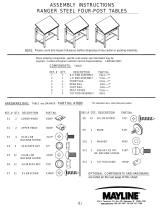 Mayline A7680 Assembly Instructions