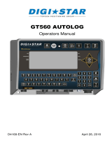 Digistar GT560 AUTOLOG User manual
