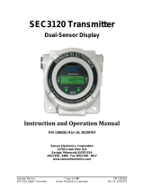 Sensor Electronics SEC3120 Instruction And Operation Manual