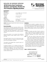 System Sensor SP1R241575ADA Installation And Maintenance Instructions Manual