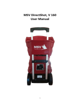 MSV DirectShot V 160 User manual