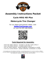No-Mar CYCLE HILL HD PLUS Assembly Instructions