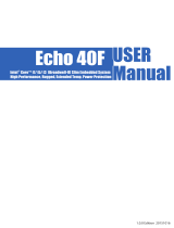 Unicomp Labs ECHO 40F series User manual