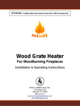 Stoll Wood Grate Heater Installation & Operating Instructions