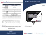 MadgeTech PR2000 Product Information Card