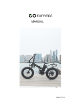 GoPowerBike GoExpress User manual