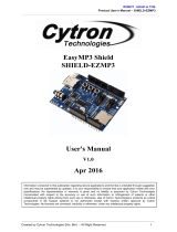 Cytron Technologies EasyMP3 Shield User manual