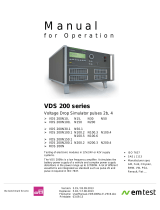EM TEST VDS 200N100.3 Manual For Operation