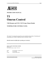Almex T1 User manual