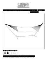 N Brown Group Almera Hammock Assembly Instructions Manual