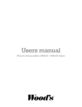 Wood’s MRD20 Silent User manual