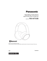 Panasonic RB-M300B Operating Instructions Manual