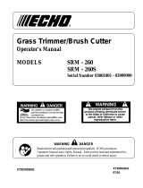 Echo SRM - 260S User manual