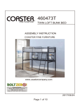 Coaster 400034F Assembly Instructions Manual