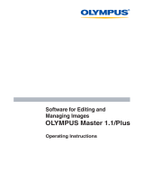 Olympus Master 1.1 Plus Operating Instructions Manual