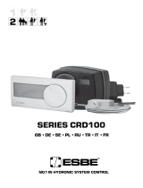 ESBE CRB110 Series User manual
