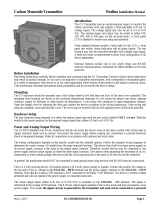 Greystone CMD5B4 Series Installation guide