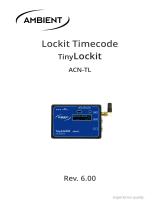 Ambient TinyLockit ACN-TL User manual