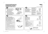 NEC NP1000 Quick Setup Manual