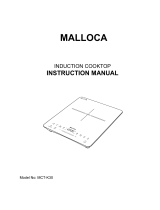 Malloca Bếp từ để bàn MCT-K30 User manual