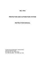 Schweitzer Engineering Laboratories SEL-311A User manual