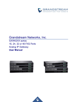 Grandstream Networks GXW4248 User manual