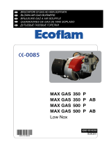 ECOFLAM MAX GAS 350 P AB Instructions Manual