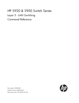 HP 5920 Command Reference Manual
