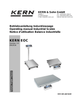 KERN EOC 10K-4 Operating instructions