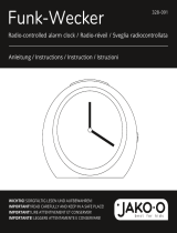 JAKO-O Funk-Wecker 328-091 Instructions Manual