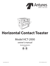 Antunes HCT-2000 Owner's manual