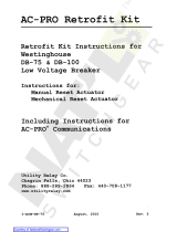 NATIONAL SWITCHGEAR Westinghouse DB-100 User manual