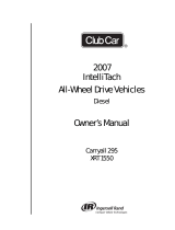 Club Car XRT 1550 IntelliTach Owner's manual
