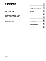 Siemens SCALANCE W788C-2 Operating Instructions Manual