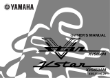 Yamaha 2000 V Star XVS650AM Owner's manual