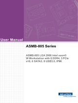 Advantech ASMB-805 User manual