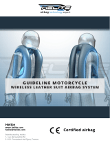 Helite MOTORCYCLE WIRELESS LEATHER SUIT AIRBAG SYSTEM Manualline